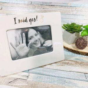 Picture frame & trinket tray bundle